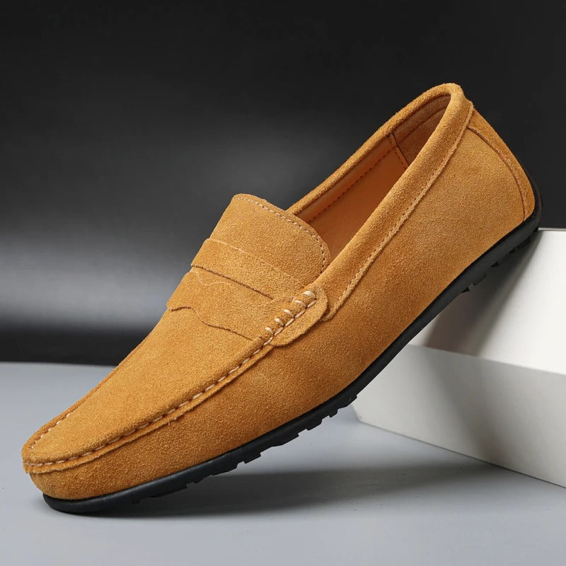 La Louis Suede Loafers