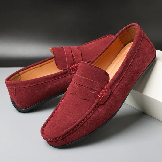 La Louis Suede Loafers