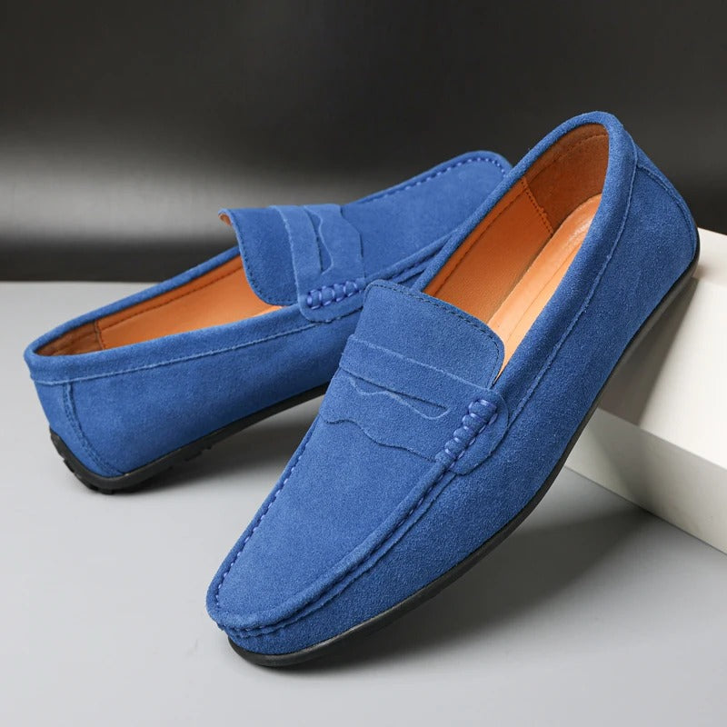 La Louis Suede Loafers